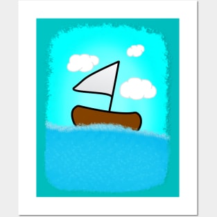 Sail Boat Posters and Art
